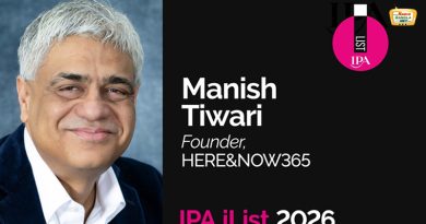 Manish Tiwari Recognised by the IPA as One of 30 Inclusivity Gamechangers on the 2026 iList